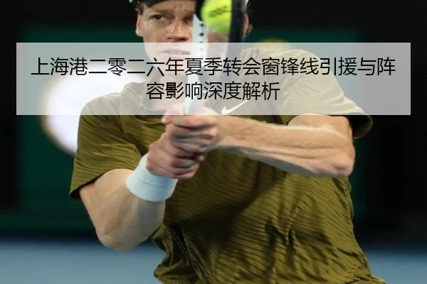 上海港二零二六年夏季转会窗锋线引援与阵容影响深度解析
